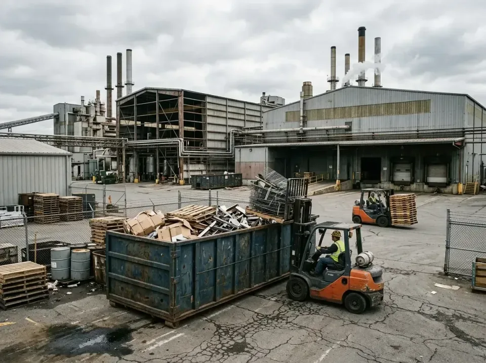 industrial-factory-scrap-conta-003 — frequently asked questions, Cheap Roll-off Dumpster Rentals in White Oak, OH